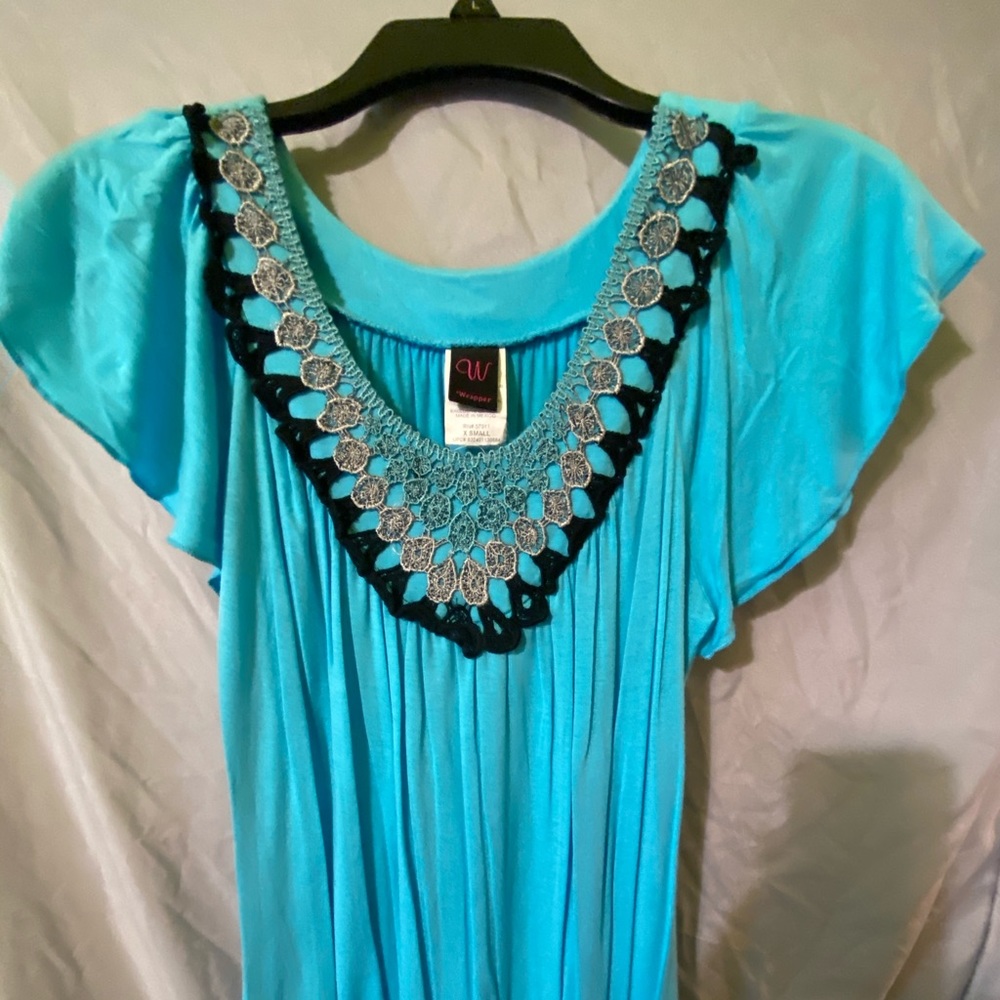 Turquoise XS top